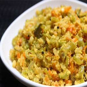 Mixed Veg Thoran Houseboat menu