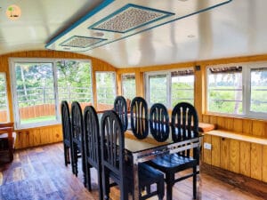 Dining in Alleppey Houseboat
